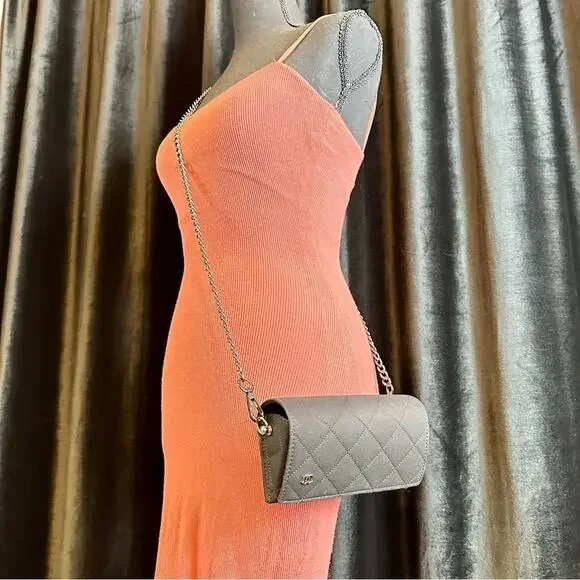 Chanel black canvas cloth sunglass case crossbody - Picture 2 of 11